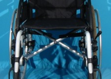 Promo la vanzare fotoliu handicap din aluminiu B+B / 43 cm