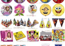 Accesorii si articole tematice petreceri copii Constanta 0728955745