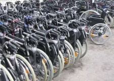 scaun rulant - carucior handicap pliabil