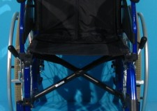 Scaun din aluminiu fara un suport picior Casa Care /sezut 42 cm