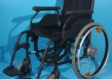 Scaun cu rotile handicap second hand / 45 cm