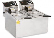 Friteuza Profesionala Cartofi Electrica 8+8 litri