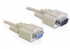 Cablu serial RS-232 Sub-D9 tata - mama, 5m - 84016