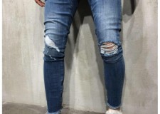 Blugi barbati conici skinny model 2018