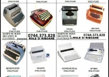 Riboane masini de scris: Brother, Olympia, Sharp, Panasonic, Smith Corona, Triumph Adler, Epson, Ibm, Citizen, Samsung, Fujitsu, Star, Oki, Seikosha sau Nec.