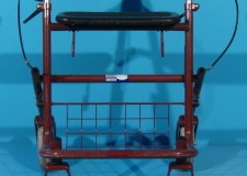 Cadru de mers maro cu roti second hand B+B