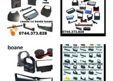 Riboane, role, casete ptr. masini de scris, imprimante si pos matriciale, masini de calcul si calculatoare de birou