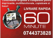 Cartusul imprimantei s-a golit? Intr-o ora am venit.