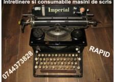 Intretinere si consumabile masini de scris