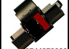 Rola cu burete rosu/negru pentru calculatoare de birou, masini de calcul.