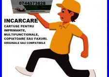 Reincarcari cartuse imprimante 0744373828, multifunctionale, copiatoare si faxuri.