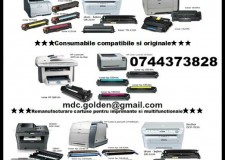 Consumabile si Cartuse pentru Imprimante, Copiatoare, Multifunctionale, Faxuri.