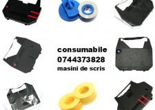 Consumabile masini de scris electrice si mecanice.