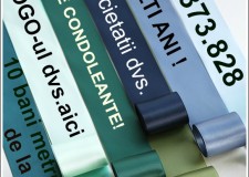 Imprimanta personalizare panglici buchete florale