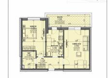 Apt nou 2 camere Theodor pallady