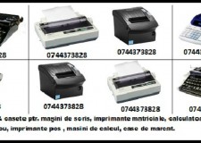 Casete cu tus ptr. masini de scris , imprimante matriciale, calculatoare de birou, imprimante pos , masini de calcul.