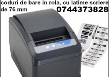 Imprimanta etichete autoadezive in rola,latime tiparire max.76 mm