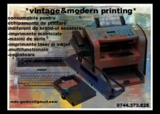 Banda masina de scris , cartuse imprimante si multifunctionale.