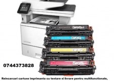 Reincarcare cartuse imprimante, multifunctionale, copiatoare si faxuri.