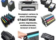 Incarcari cartuse imprimante laser, multifunctionale, copiatoare si faxuri, rapid in Bucuresti si Ilfov.