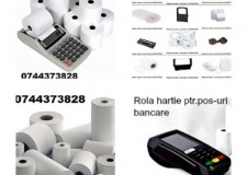 Benzi tusate si role hartie pos-uri matriciale si masini de calcul.