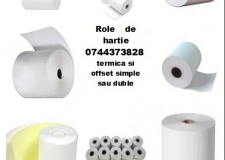 Rola hartie offset sau termica intr-un exemplar sau dublu exemplar cu livrare rapida.