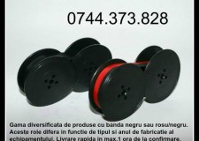 Rola 13 mm ptr. masina de scris 0744373828.