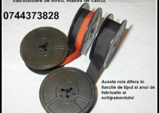 Rola impregnata cu tus 13 mm pentru masina de scris, bicolora si monocroma.