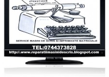 Reparam masini de scris si livram consumabile, rapid si convenabil.