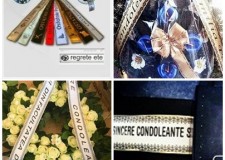 Imprimanta panglici aranjamente florale si funerare.