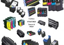 Cartuse de cerneala si toner pentru imprimante, compatibile si originale.