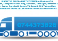 Ribon tus si Rola hartie Termoimprimante Termo king,  Euroscan, Transcan, DataCold Carrier, Esco, Comet, Vlt, Zanotti,  cu livrare rapida.