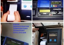 Casete cu tus si role hartie ptr.Thermo King 0744373828, Datacold Carrier, Termograf, Touchprint, Esco, Transcan Sentinel.