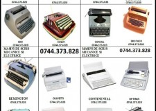 Consumabile&service ptr. masini de scris mecanice si electrice toata gama.