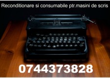 Reconditionare si consumabile ptr.masini de scris.