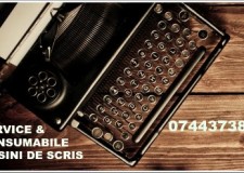 Service si consumabile masini de scris, cu executie rapida.