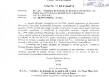 Obtinem avize turism pentru proiecte europene