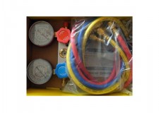 Baterie manometre pentru frigotehnie R134, R404, R410, R22