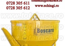 Bene beton cu descarcare centrala si furtun cauciuc