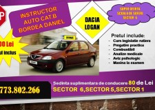 Oferta scoala de soferi 550 Ron *