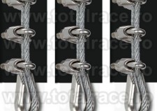 Brida metalica de strangere cablu Total Race