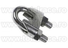Bride-cleme de prindere cablu din otel zincat