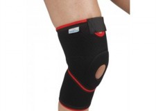 Orteza de genunchi mobila cu suport rotulian deschis