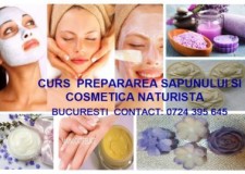 Curs Prepararea sapunurilor/tratamente cosmetice