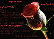 Angajam modele videochat