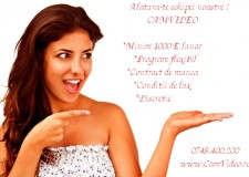 Studio profesional videochat Galati angajeaza personal feminin