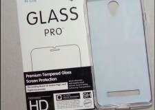 Set Husa Silicon si Folie sticla securizata Allview E4 P6 qmax