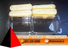 Caserola cu 2 compartimente pentru piscoturi - Cutii Rigide