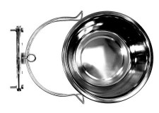 Suport foarte rezistent din otel galvanizat pentru Castron Inox de 2,8 Litri