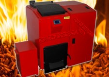 Centrala termica pe peleti din paie cu gratar mobil